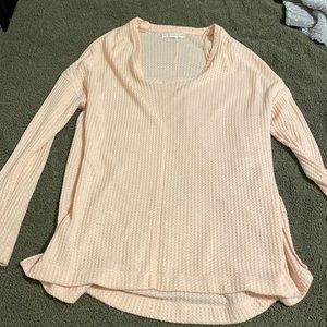 Light pink lightweight sweater